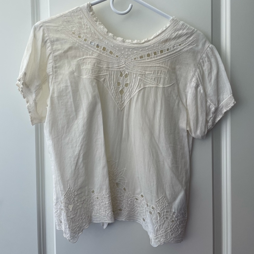 Maje lacey top